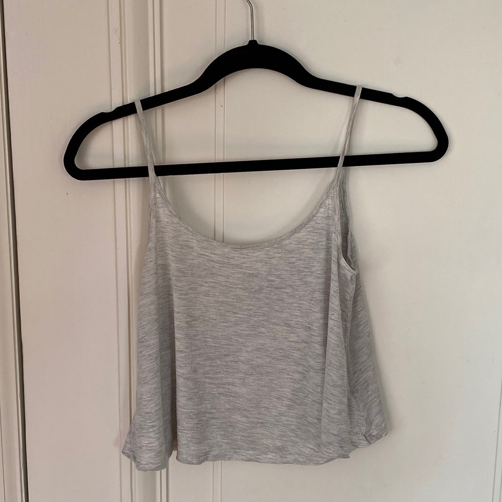 ⭐️ 5 for $20 | Grey Divided / H&M Tank Top